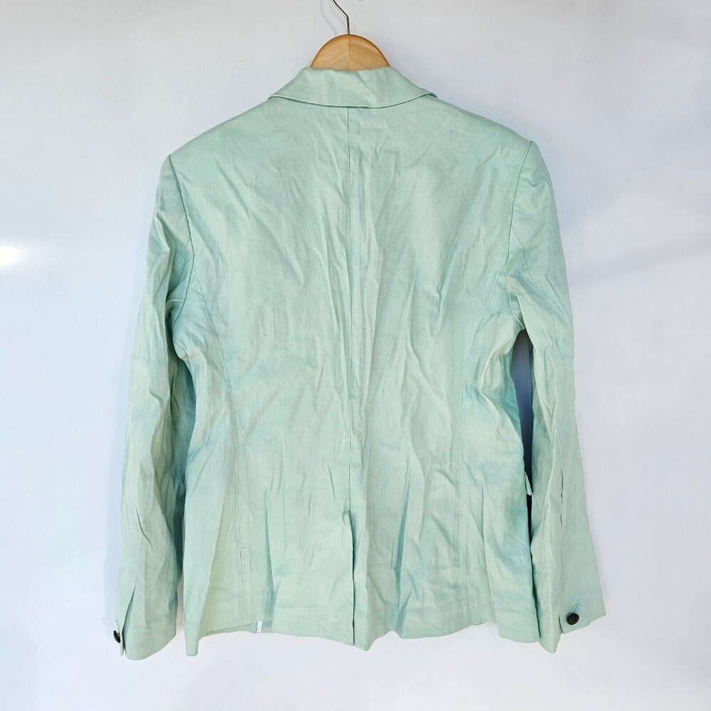 Rag & Bone Razor Linen Blazer Size 12 New Without… - image 3